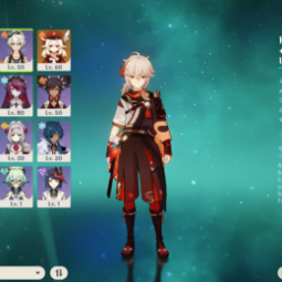 ❤️NA AR46 ❤️ 5 stars*4 Kazuha(C1)❤️Klee❤️Xiao❤️Qiqi ❤️ lots of 4* characters and weapons❤️ 0